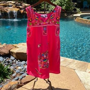 Floral Embroidered Dress